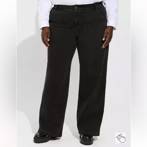 Torrid 10 Short Straight Classic Denim High-Rise Carpenter Jean